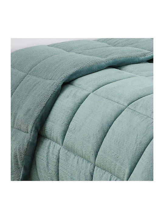 Melinen Duvet Cover Single 160x220cm Shelby Sky 740 GSMGsm