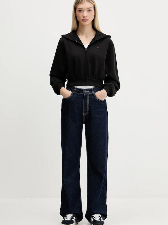 Women's Sweatshirt Jacket Black