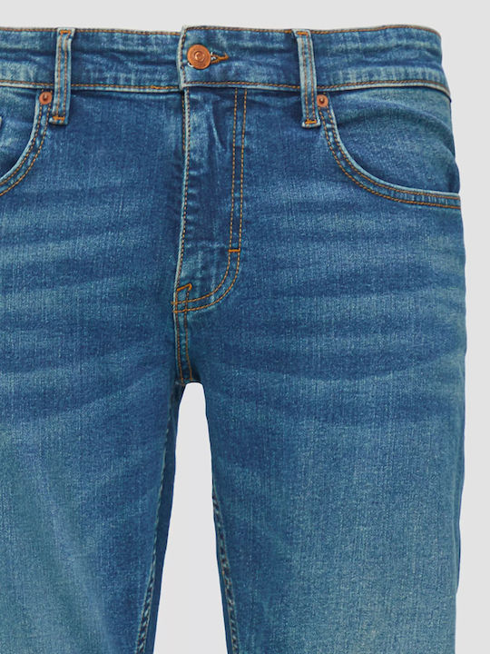 Rick Men's Jeans Pants with Slim Fit Blue