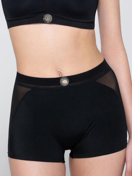 Hipster Femeie Boxer Black