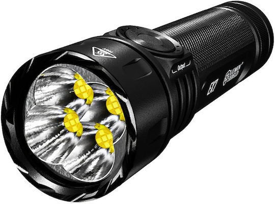 NiteCore Taschenlampe LED mit maximaler Helligkeit 6000lm High Performance Flashlight Ex7