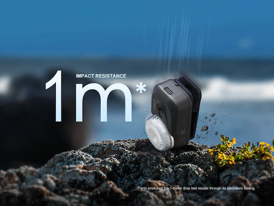 Fenix Επαναφορτιζόμενος Φακός Κεφαλής LED IP66 με Μέγιστη Φωτεινότητα 500lm