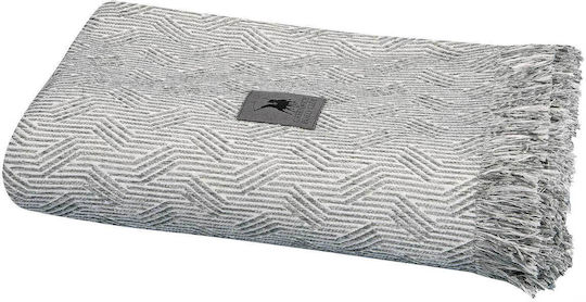 Greenwich Polo Club Essential 3950 Sofa Throw Chenille 180x250cm Gray