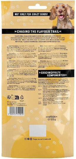 Chewies Delicii în formă de baston pentru câini Rase mari fără cereale & gluten cu Brânză și Lapte 120gr