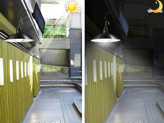 Verk Group Set of 2 Hanging Solar Lights 1.5W with Photocell and Remote Control IP44 17cmx17cmcm