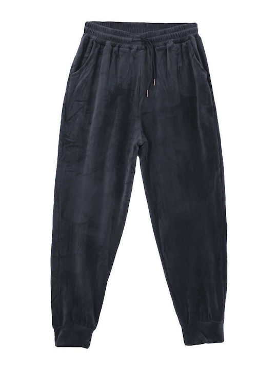 Sweatpants Set Velvet Dark grey