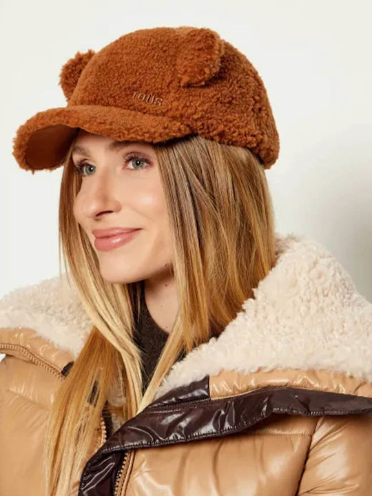 Дамска Шапка Tous Gorra Tous Bear Ears Кафява 8433513532119