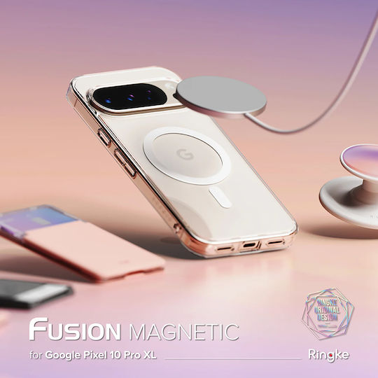 Ringke Fusion Back Cover Σιλικόνης Διάφανο (Google Pixel 10 Pro XL)