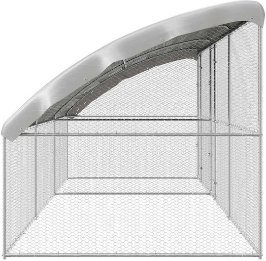 vidaXL 3368320 Metal Cage for Birds 600x200x198.5cm