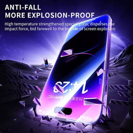 Blueo Tempered Glass Μαύρο (iPhone 17e / 16e / 14 / 13 / 13 ProXiaomi 13 Pro)