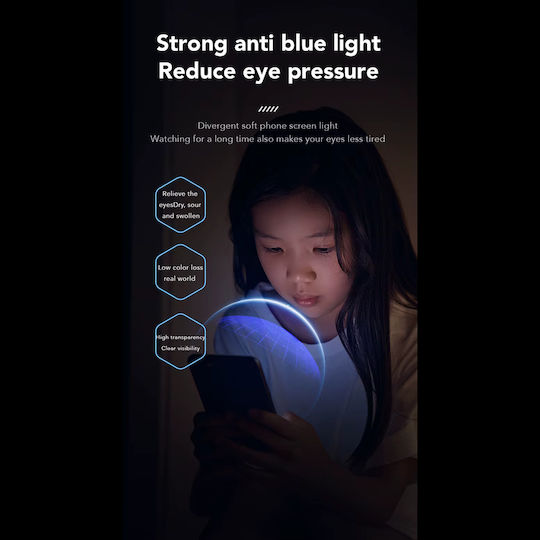 Anank 2.5d 3x Reinforced Anti-blue Light Iphone 16 Black