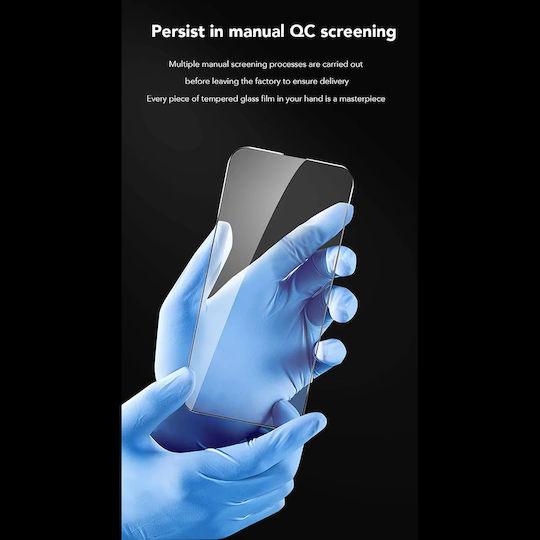 Anank 2.5d Anti-fingerprint Screen Protector Iphone 15 Black