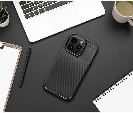 Premium Задна корица Силикон Черен (iPhone 17 Pro)