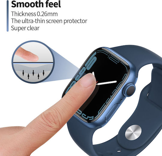 Blueo Watch Displayschutzfolie für das Apple Watch 7, Apple Watch 8 1Stück