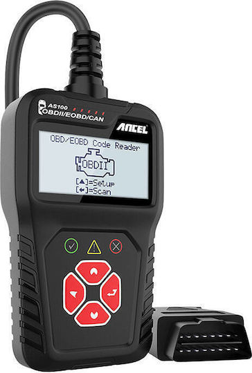 Ancel Fahrzeugdiagnosewerkzeug Digital OBD 2 mit mit Kabel