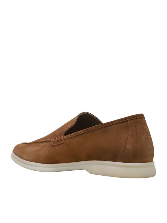 Men's Suede Loafers Tabac Brown