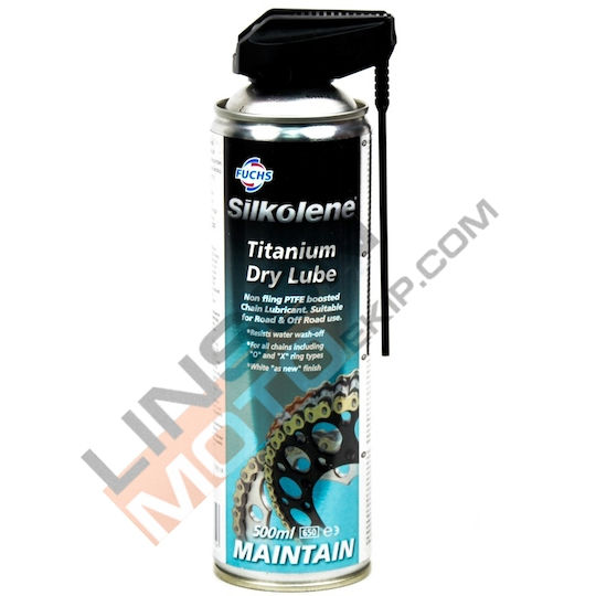 Fuchs Silkolene Titanium Dry Lube Lubrifiant Lanț Motocicletă 500ml