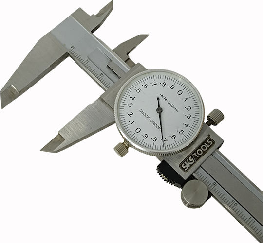 SKS Tools 40010020 Ψηφιακό Παχύμετρο με Εύρος Μέτρησης έως 0 - 150mm