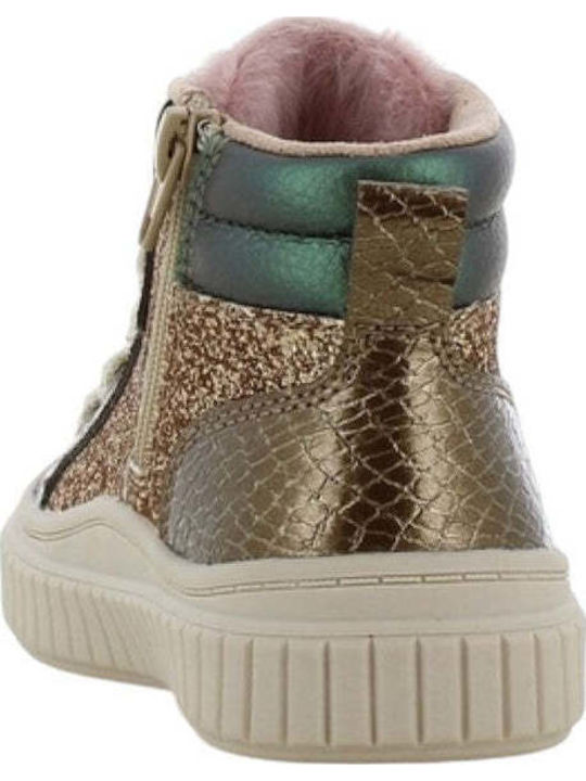 Kids Sneakers High Anatomic Gold