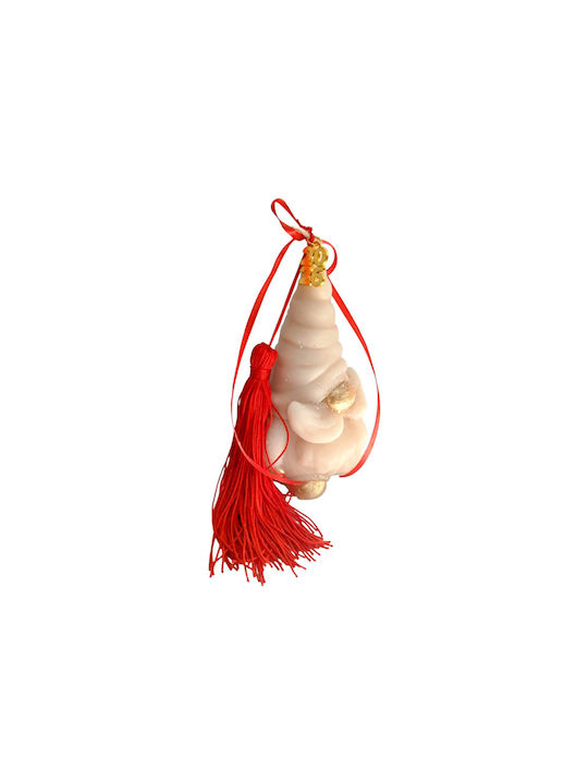 Kalliopi Silver Hanging Lucky Charm made of Wax Polish 2026 8x14cm 1pcs