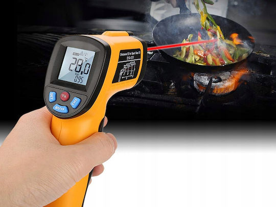 Verk Group Infrarot- und Laserthermometer für Temperaturen von 0°C bis 550°C