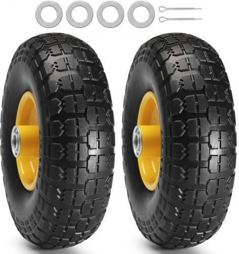 Vevor FPLJAZPU400LBUE89V0 Ρόδα Πολυουρεθάνης για Καρότσι 16.002mm