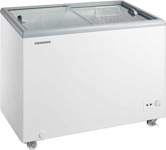 Heinner Stehender Selbstbedienungstiefkühler mit 2 Türen 255Es H111xW64xH89cm