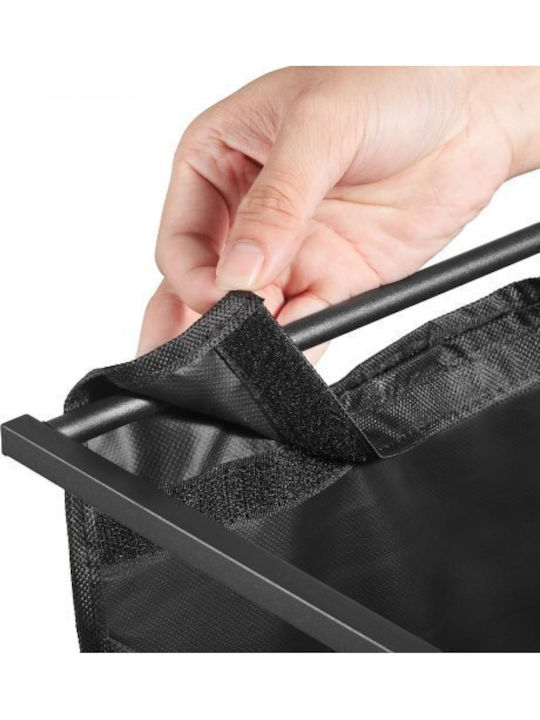 Vevor Laundry Basket Fabric Collapsible Black