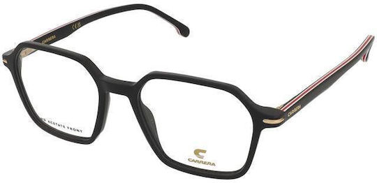 Carrera Männlich Kunststoff Brillenrahmen Schwarz 327 807