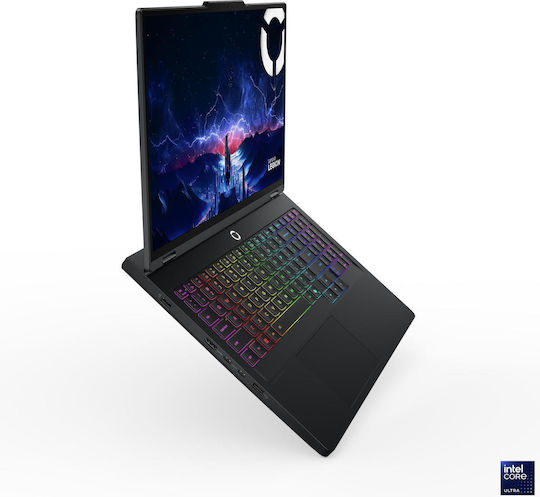 Lenovo Pro 5 16IAX10H 16" OLED QHD+ 165Hz (Ultra 9-275HX/32GB/1TB SSD/GeForce RTX 5070 Ti/Без операционна система) Eclipse Black (US Клавиатура)
