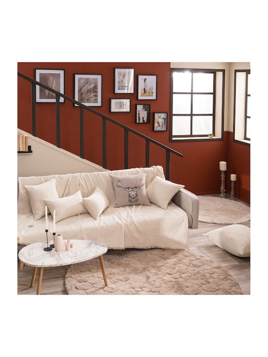 Teoran Fremont Decken & Couchdecken Viersitzer-Sofa Überwurf Chenille 180x350cm 01