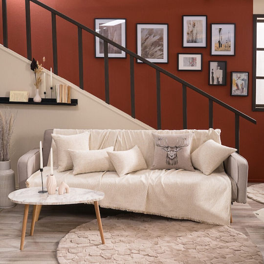 Teoran Fremont Ριχτάρι Πολυθρόνας Chenille 180x150εκ. 01 52017599