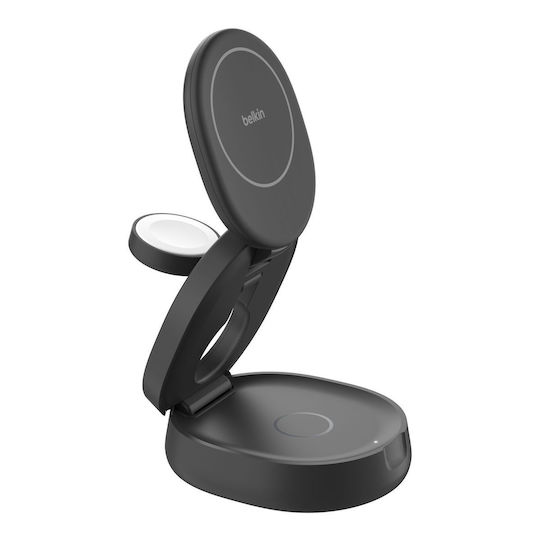 Belkin Ασύρματος Φορτιστής Qi2 15W Μαύρος (Boost Charge)