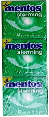 Mentos Τσίχλες Storming 12τμχ