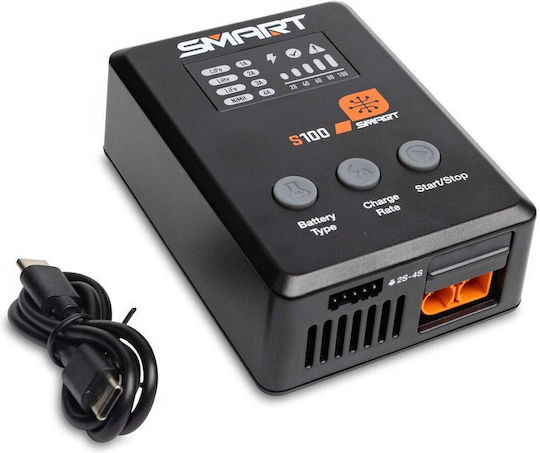 Spektrum S100 1x100w Usb-C Intelligentes Ladegerät Spmxc2090 Spektrum