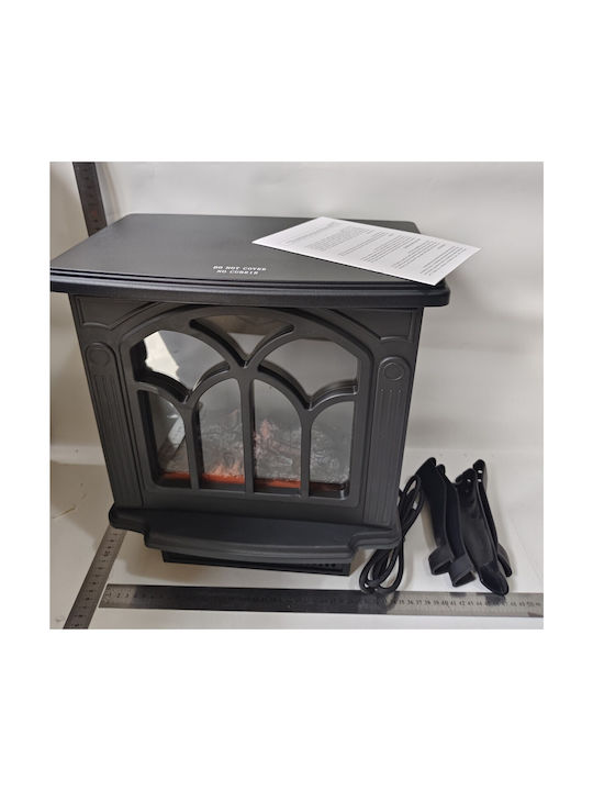 Επιδαπέδιο Ηλεκτρικό Τζάκι 1500W 38x23cm Μαύρο