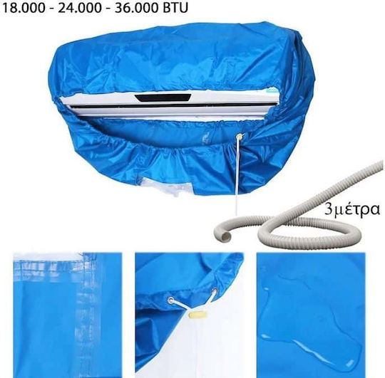 Reusable Protective Cleaning Cover for Air Conditioner Pipe 3 m Φ20 – Ideal for 18,000–24,000–36,000 Btu