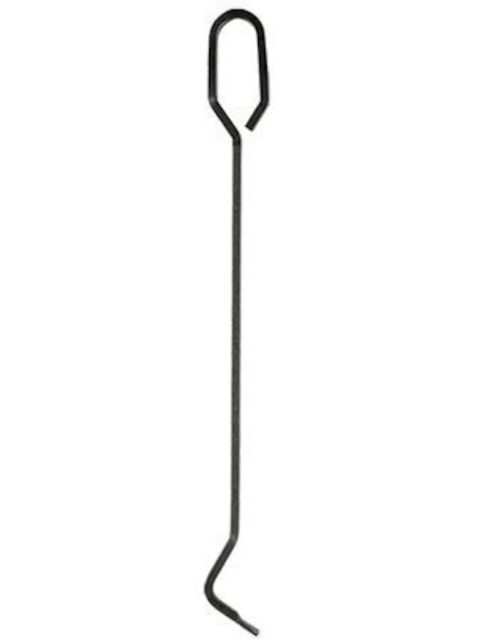 Adler Inox Рафт Съхранение на Дърва 33.6x30x76.6см Сив