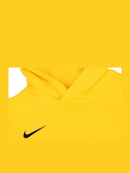 Fleece Kids Sweatshirt with Hood and Pockets Yellow Park 20