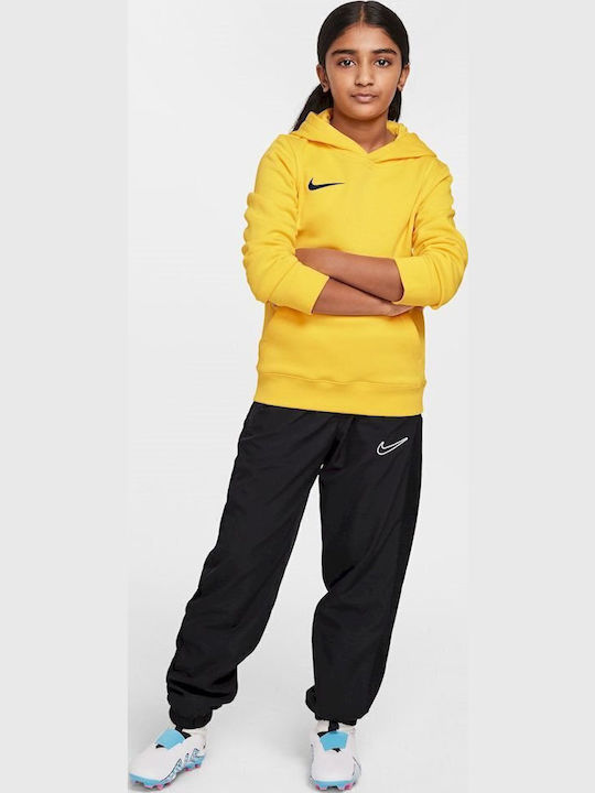 Fleece Kids Sweatshirt with Hood and Pockets Yellow Park 20