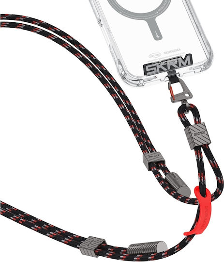 Skinarma Плетена USB 2.0 Кабел USB-C мъжки - USB-C мъжки 240W Черен (SK-DYVE-CBLCC-BLK)