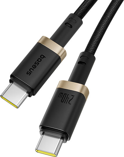Baseus USB 2.0 Kabel USB-C männlich - USB-C 240W PD Gold 1m P10377803U03-00