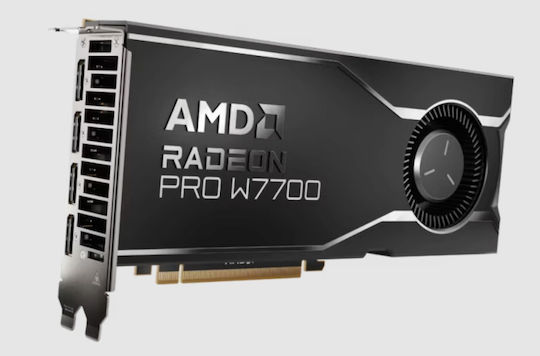 AMD Radeon Pro W7700 16GB GDDR6 Κάρτα Γραφικών