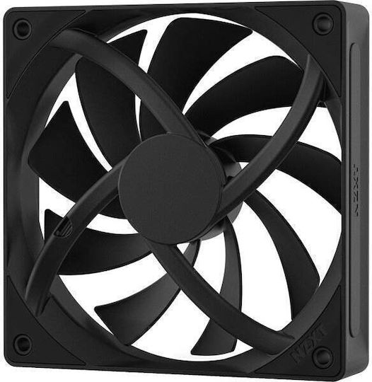 NZXT F120Q Вентилатор За Кутия (1700 Оборота / 74.26 CFM) Без Светодиодно Осветление И Свързване 4-Изводна ШИМ