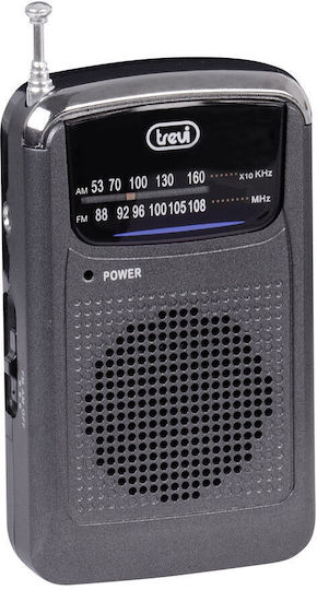 Trevi RA 710 B Mini Ραδιοφωνάκι Γκρι