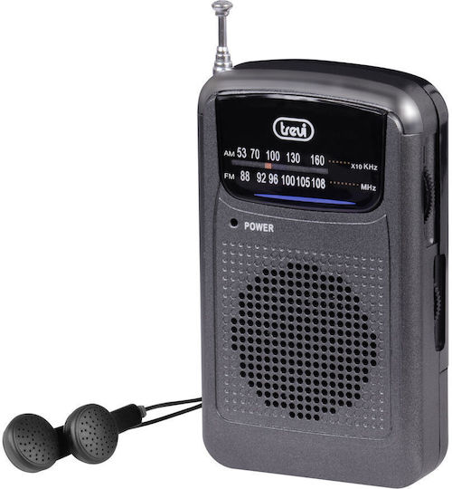 Trevi RA 710 B Mini Ραδιοφωνάκι Γκρι