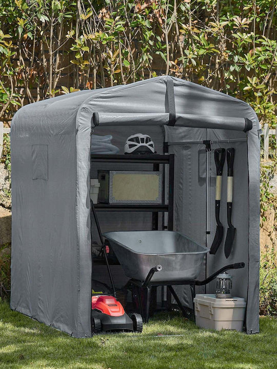 SoBuy Terrace Tent with LEDs Grey 1.2x1.76m