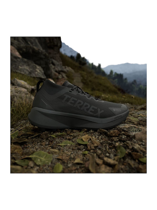 Terrex Agravic Gtx Sport Shoes Trail Running Waterproof with Gore-Tex Membrane Core Black