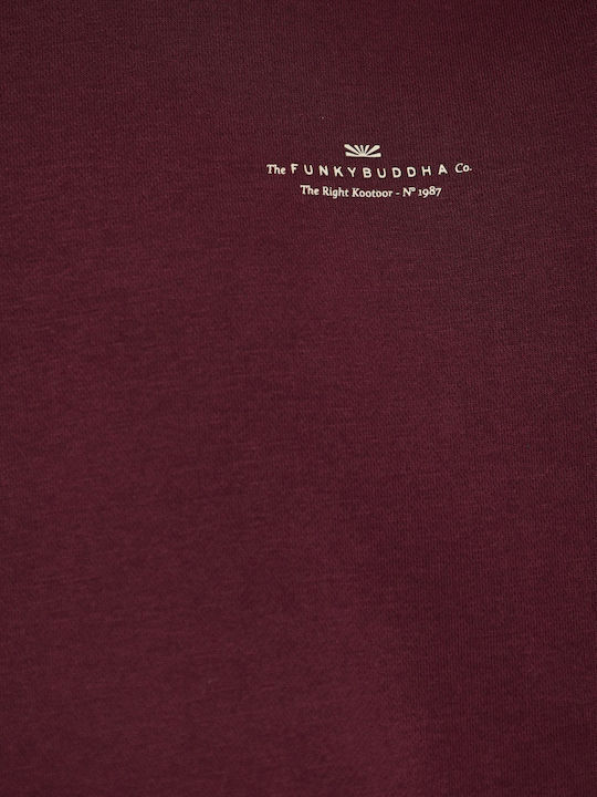 Sweatshirt with Hood Merlot