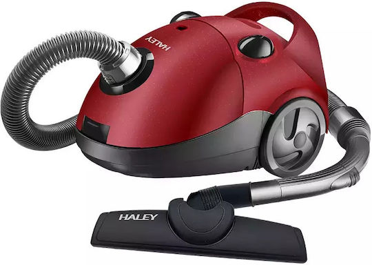 Haley HY-906 Aspirator 2800W cu sac 2lt Roșie